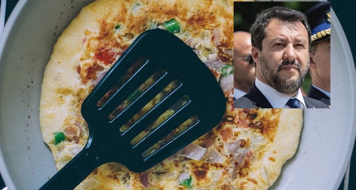 Salvini assume altri cinque giratori di frittata - Lercio