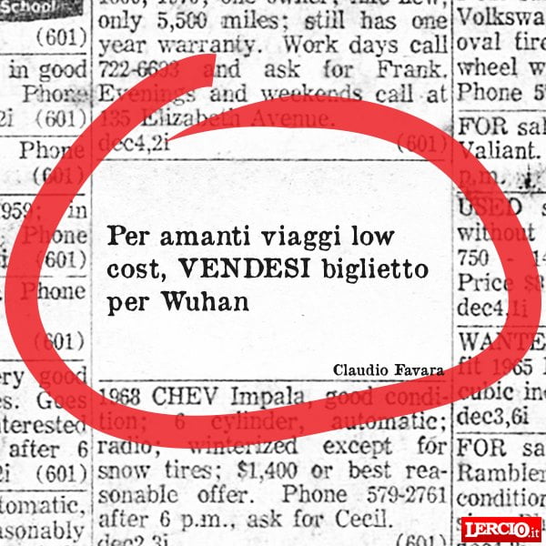 Annunci Lerci 25 Febbraio 2020 - Lercio