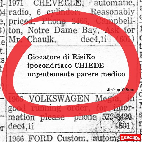 Annunci Lerci 10 Febbraio 2020