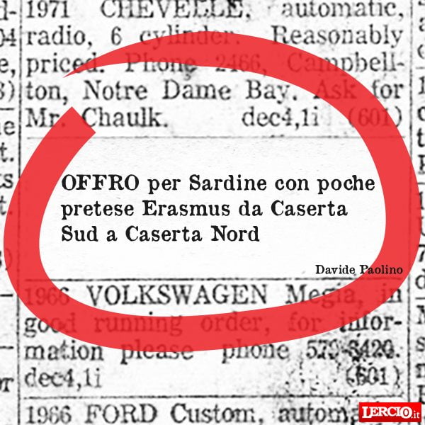 Annunci Lerci 17 Febbraio 2020 - Lercio