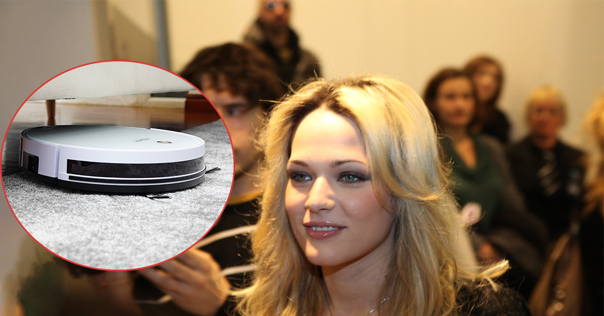 Laura Chiatti aspirapolvere