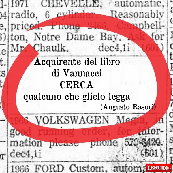 Annunci Lerci 5 settembre 2023