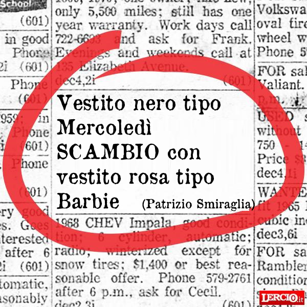 Annunci Lerci 5 settembre 2023