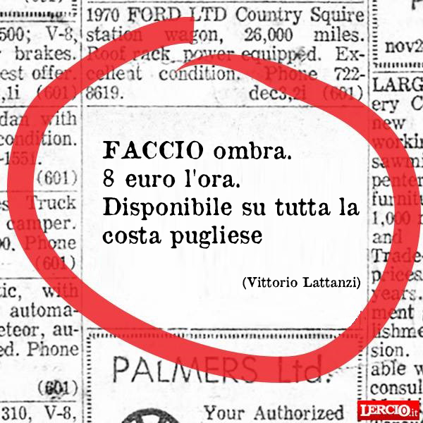 Annunci Lerci 5 settembre 2023