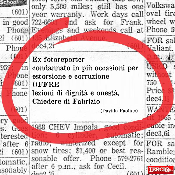 Annunci Lerci 16 ottobre 2023