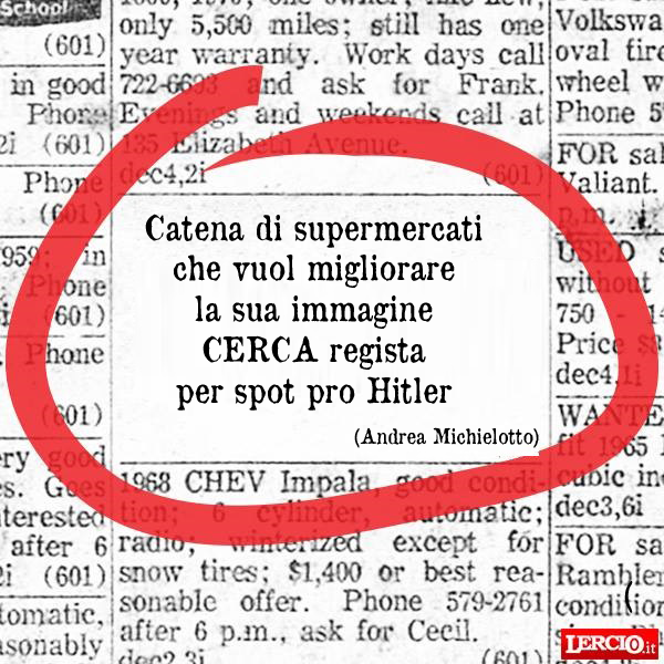 Annunci Lerci 2 ottobre 2023