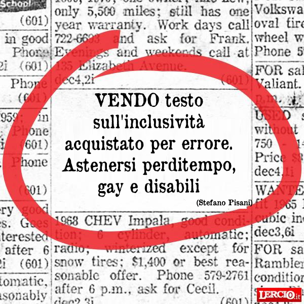 Annunci Lerci 22 gennaio 2024