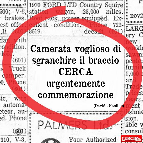 Annunci Lerci 22 gennaio 2024