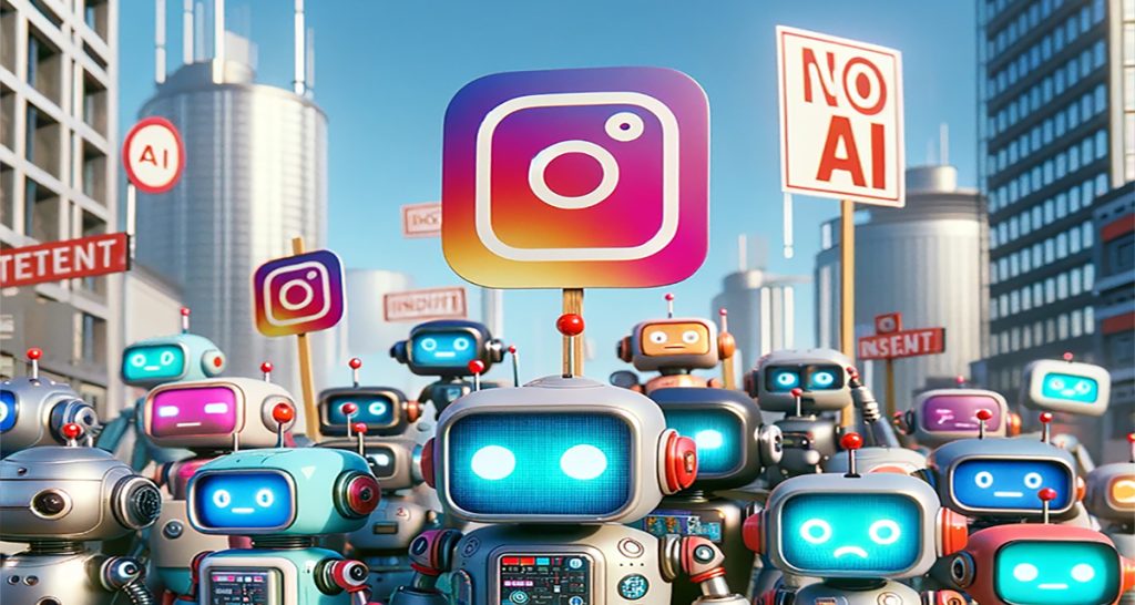 "Le AI ci rubano il lavoro!". Instagram, sciopero dei bot