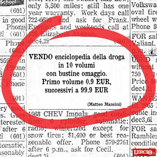 Annunci Lerci 13 febbraio 2024