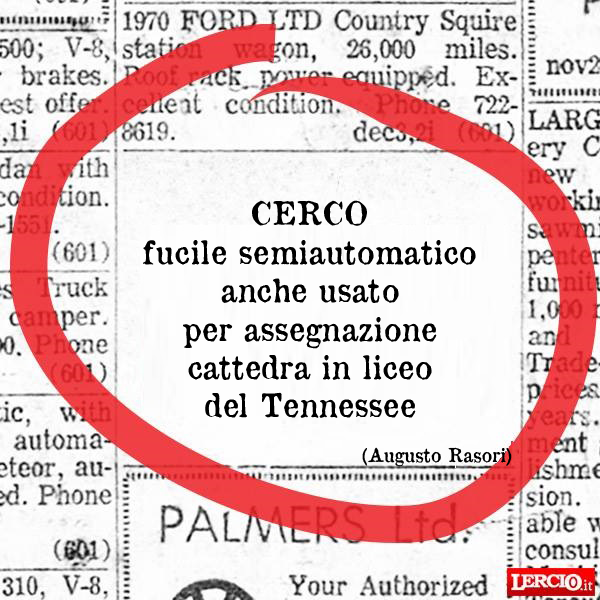 Annunci Lerci 29 Maggio 2024