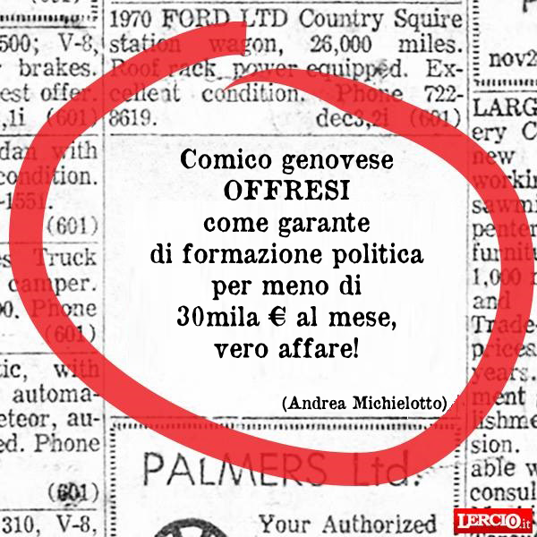 Annunci Lerci 17 Dicembre 2024