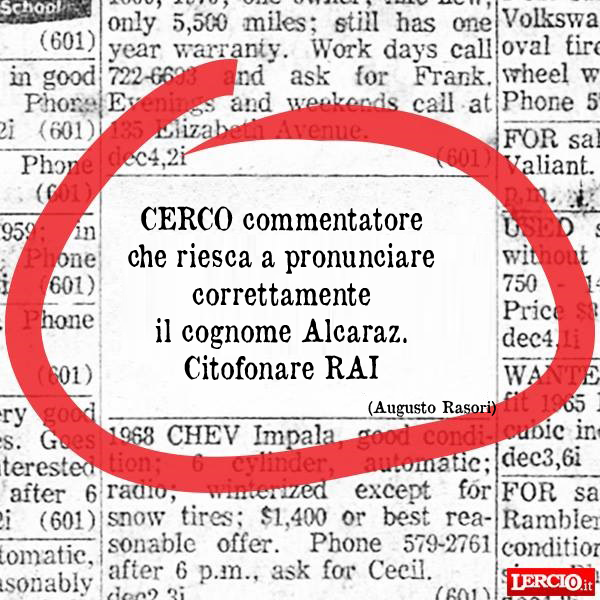 Annunci Lerci 21 novembre 2025