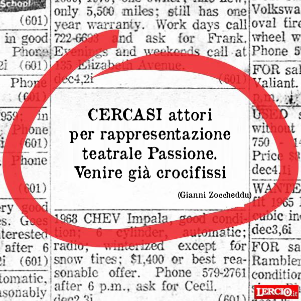 Annunci Lerci 4 novembre 2025