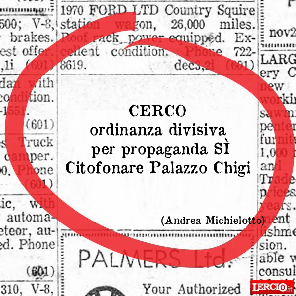 Annunci Lerci 19 marzo 2026