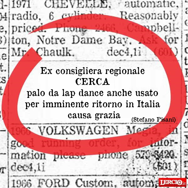 Annunci Lerci 21 aprile 2026