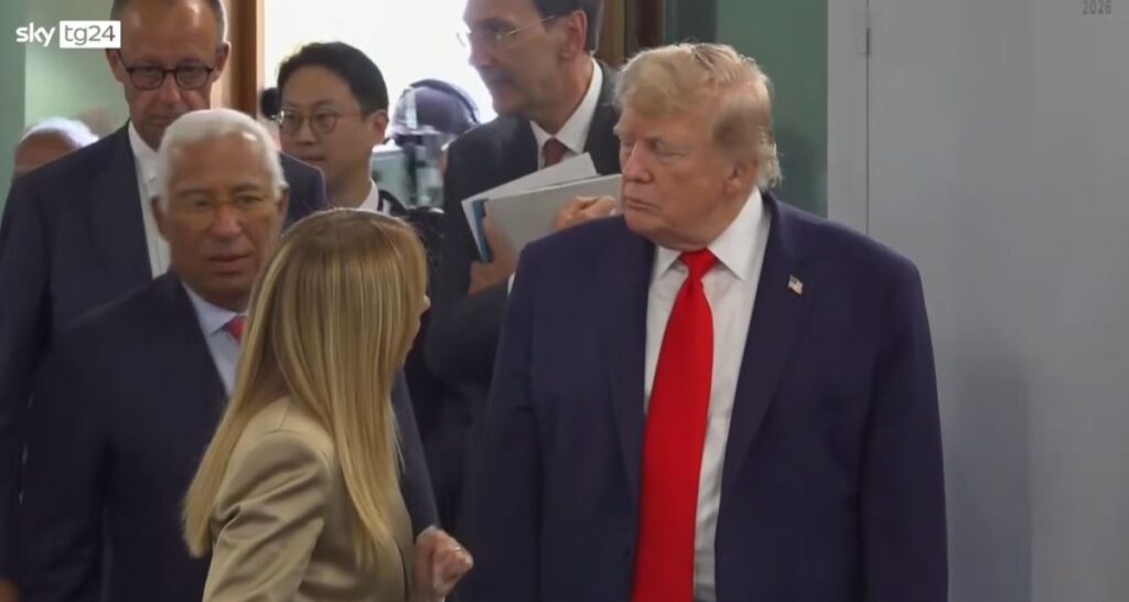 Giorgia Meloni candida Trump al Nobel per la fotografia