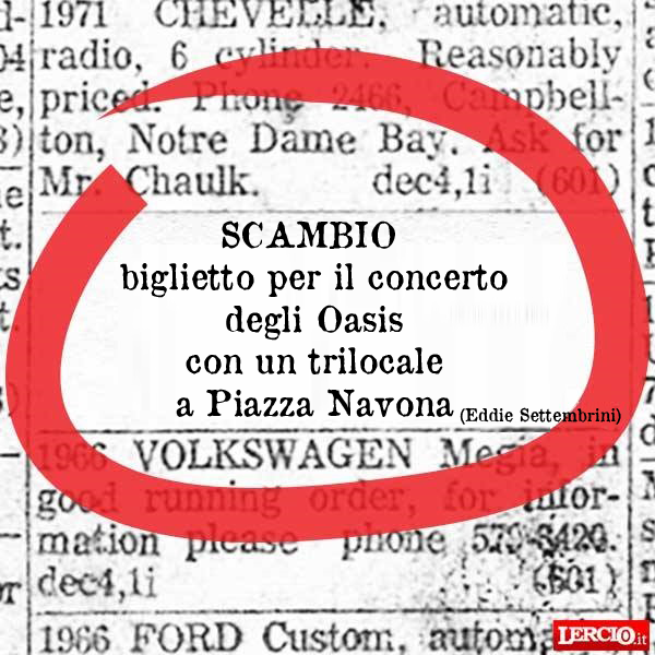 Annunci Lerci 23 settembre 2026