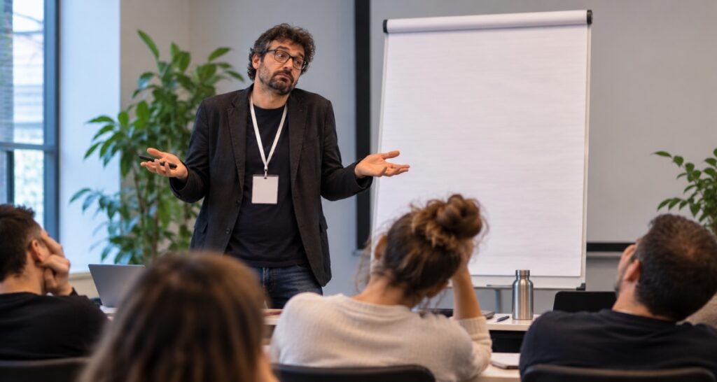 Organizzato il primo workshop che insegna come non partecipare ai workshop